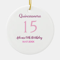 Pink fairy 15th birthday simple moder quinceanera