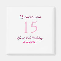 Pink fairy 15th birthday simple moder quinceanera