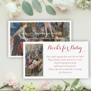 Pink Fairy Baby Blessings Books for Baby Enclosure Card