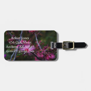 Pink Fairy duster Luggage Tag