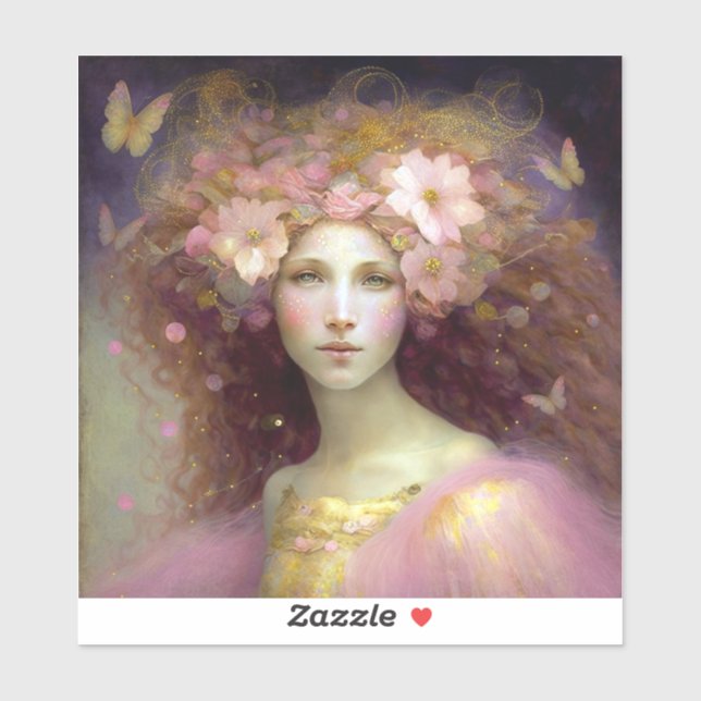 Pink Fairy Fantasy Art (Sheet)