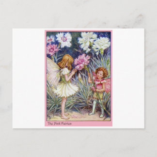 Pink Fairy Postcard