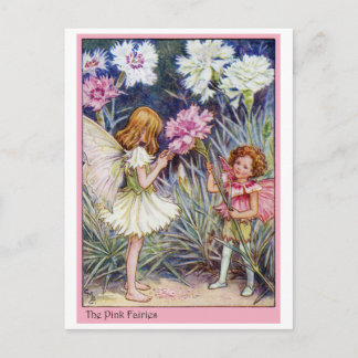 Pink Fairy Postcard