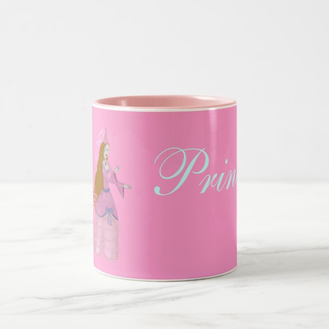 Pink Fairytale Princess Mug (Center)
