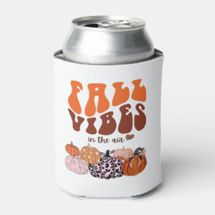 Pink Fall Pumpkin T-Shirt � Cute Autumn Graphic Te Can Cooler