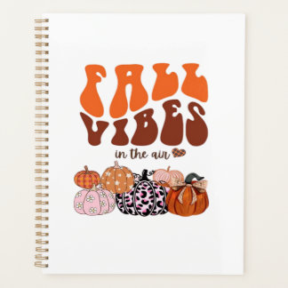 Pink Fall Pumpkin T-Shirt  Cute Autumn Graphic Tee Planner