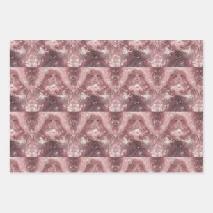 Pink Fantasy Art Serenity Ethereal Wrapping Paper Sheet