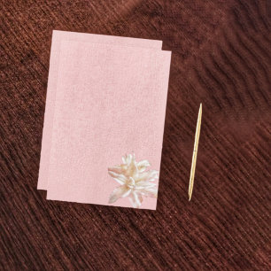 Pink Fantasy Lily Stationery