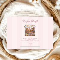 Pink Farmers Market Baby Shower Diapper Raffle