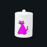 Pink Fat Cat<br><div class="desc">A cute cartoon cat in pink. Original character.</div>