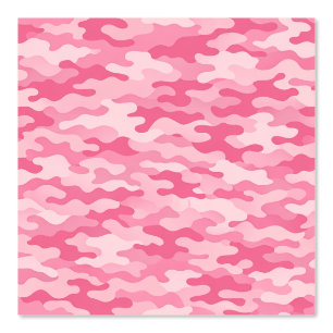 Pink Feminine Camo Pattern Wallpaper