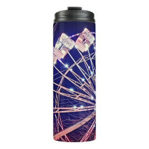 Pink Ferris wheel Thermal Tumbler