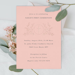 Pink First Communion