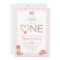 Pink First Rodeo 1st Birthday Invitation