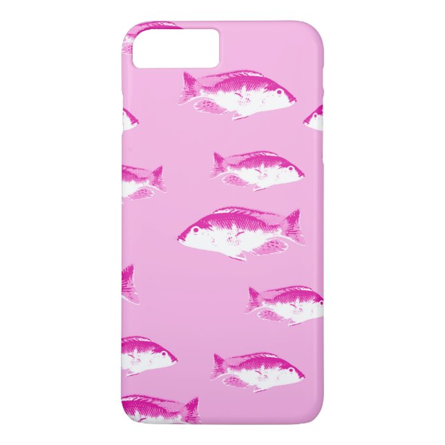 Pink fish Case-Mate iPhone case (Back)