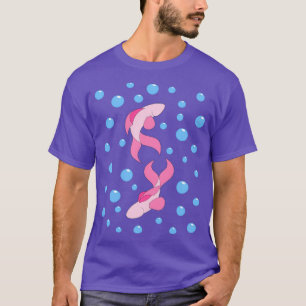 Pink fishes and bubbles T-Shirt