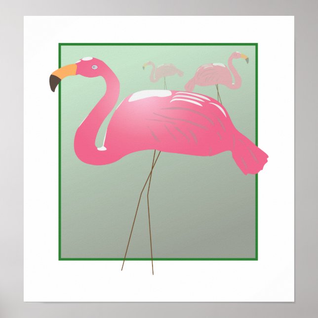 Pink Flamingo - AWARD WINNER Poster (Front)