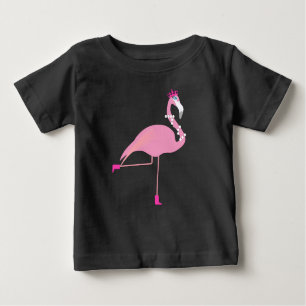 Pink Flamingo - Baby Fine Jersey T-Shirt Baby T-Shirt