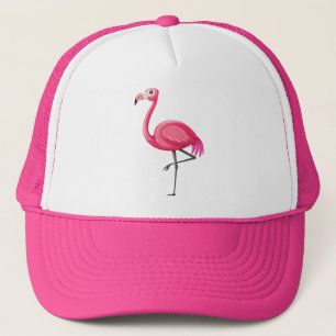 Pink Flamingo Bird-89686 Trucker Hat