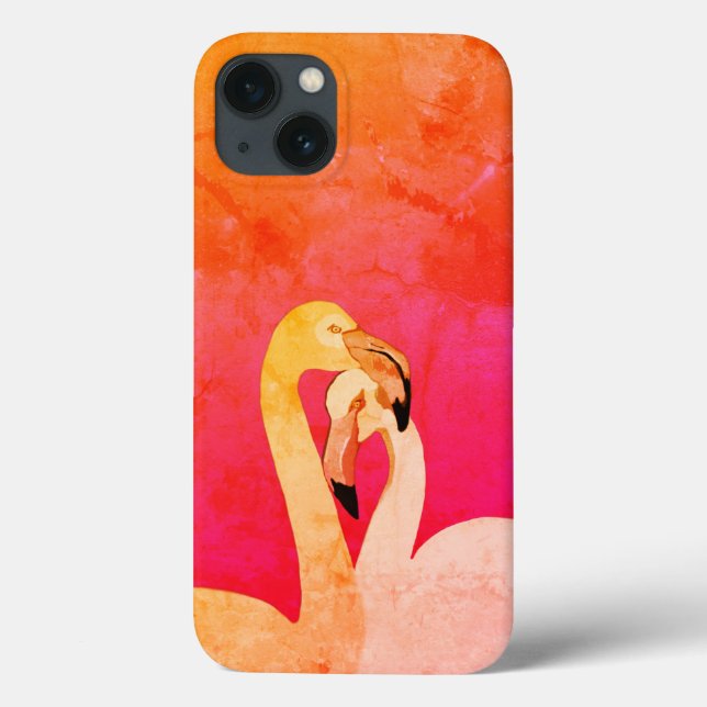 Pink Flamingo Birds iPhone 6/6s, Tough Xtreme Case-Mate iPhone Case (Back)