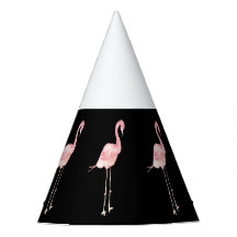 Pink Flamingo Birthday Party Hats