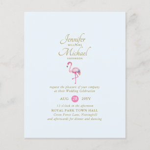 Pink Flamingo Bridal Shower by Mail or Wedding