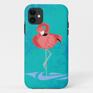 Pink Flamingo iPhone 11 Case