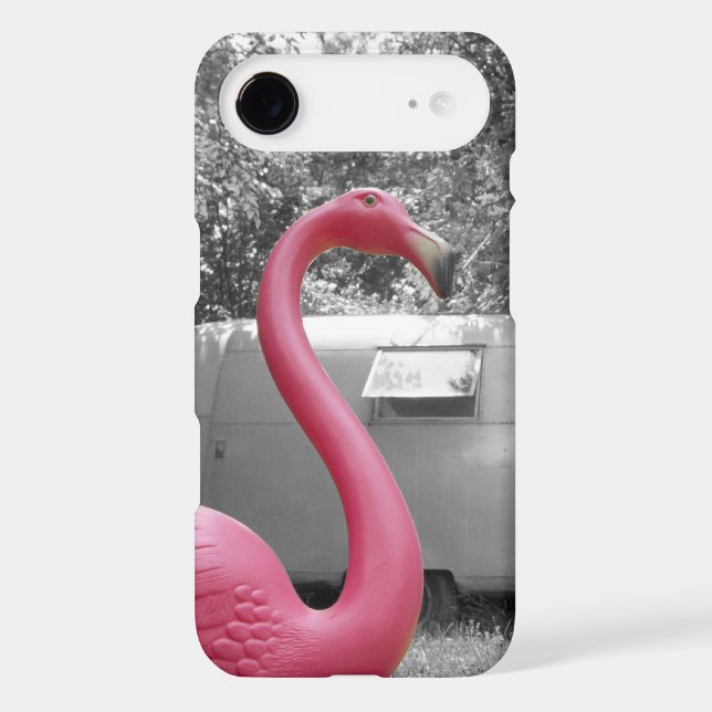 Pink Flamingo Case-Mate iPhone Case (Back)
