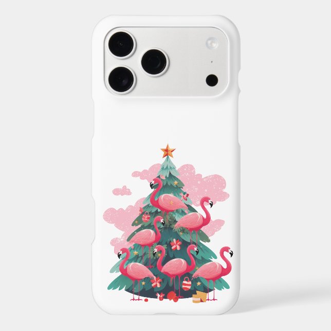 PINK FLAMINGO CHRISTMAS TREE  (Back)