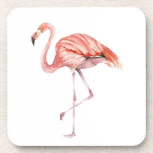 Pink Flamingo Coaster