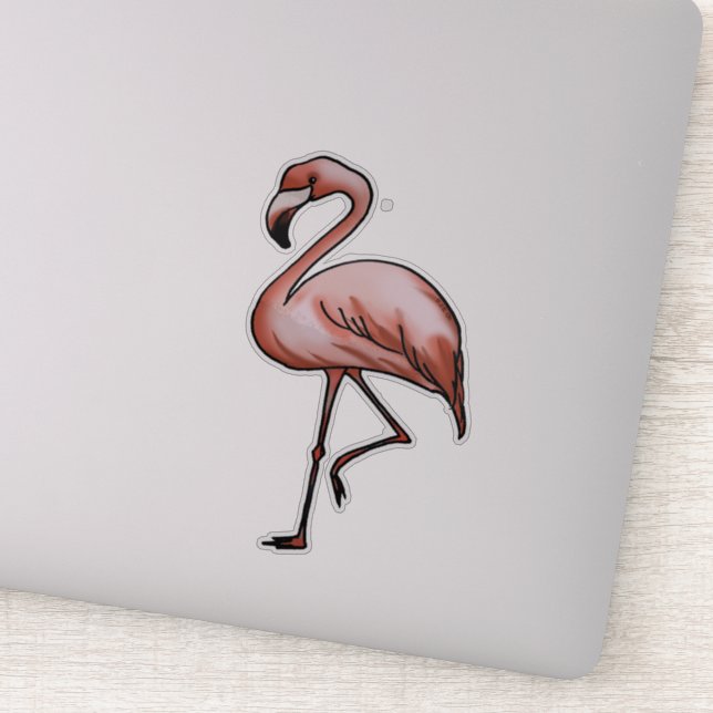 pink flamingo design (Detail)