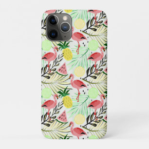Pink Flamingo, fruit iPhone 11 Pro Case