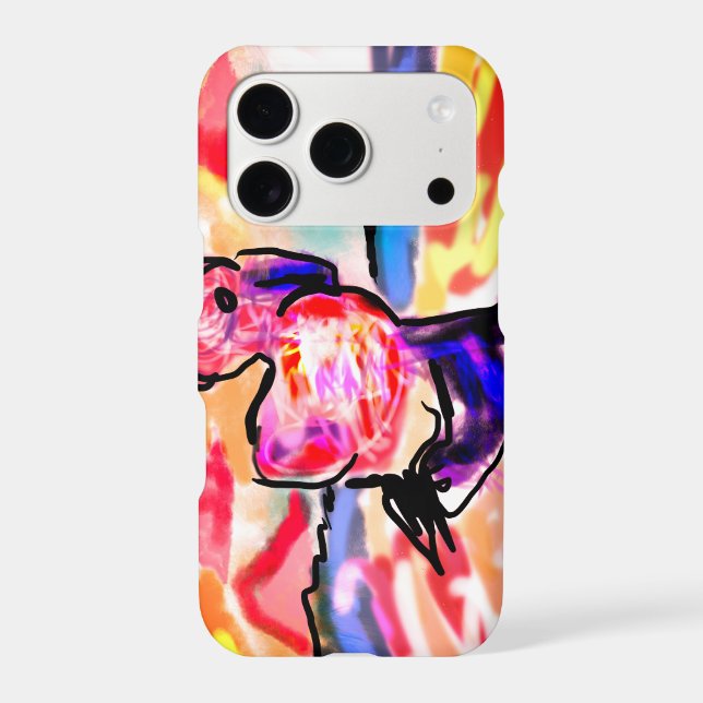 Pink flamingo gem  (Back)
