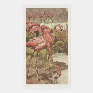 Pink Flamingo Guest Towels Napkin