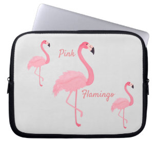 Pink Flamingo Laptop Sleeve