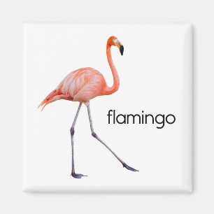 Pink Flamingo Magnet