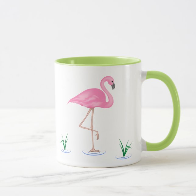 Pink Flamingo Mug (Right)