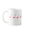 Pink Flamingo Mug White