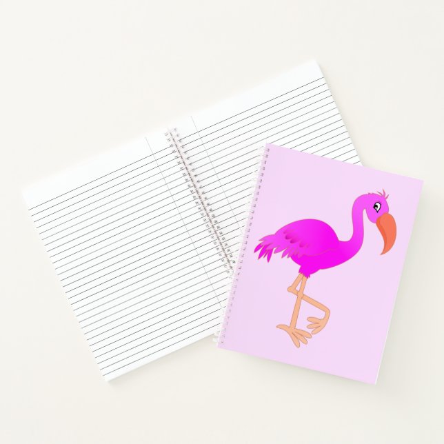 Pink Flamingo Notebook (Inside)