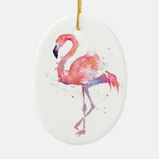 Pink Flamingo Ornament