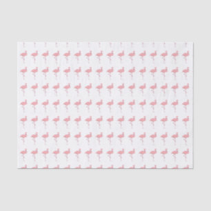Pink Flamingo Pattern Tissue Paper