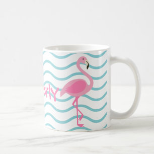 Pink Flamingo Personalized Mug