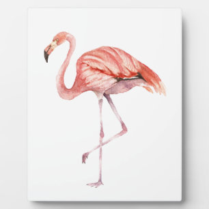 Pink Flamingo Plaque