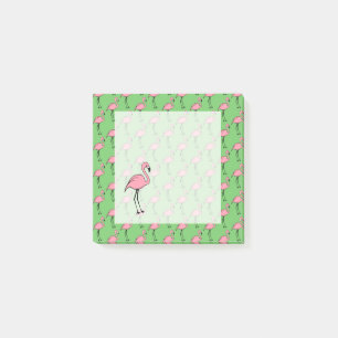 Pink Flamingo Post It Notes Gift