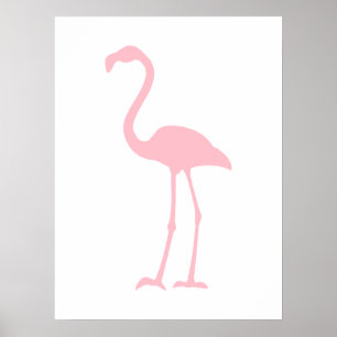 Pink Flamingo Poster