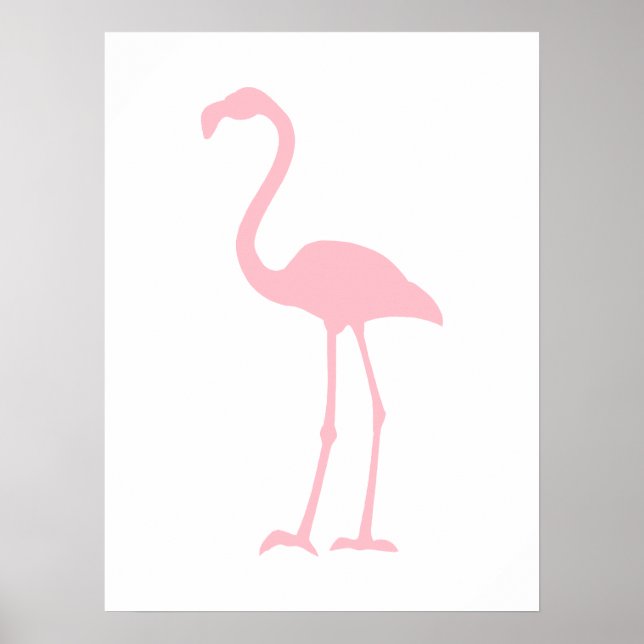 Pink Flamingo Poster (Front)