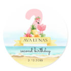 Pink Flamingo Summer 2nd Birthday