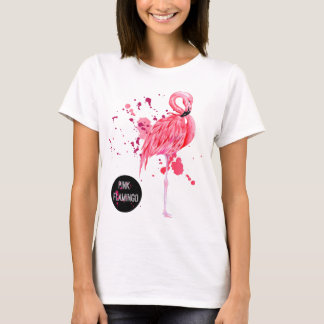 Pink Flamingo summer Gift T-shirt