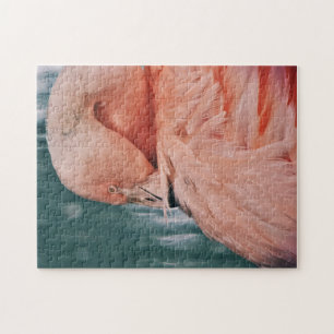 Pink Flamingo Take a Bow Puzzle