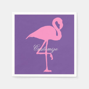 Pink Flamingo Thunder_Cove Napkin
